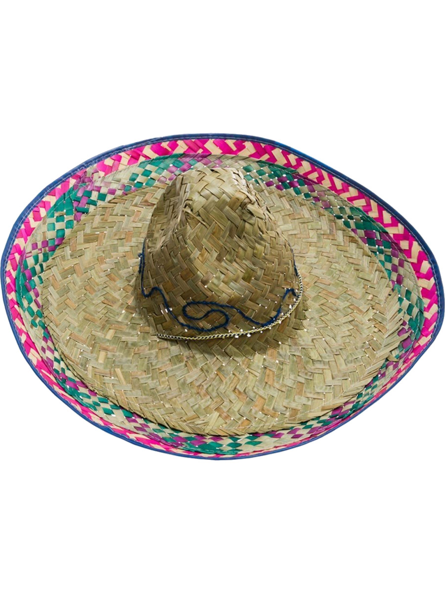 Large Adult Mexican Costume Sombrero 