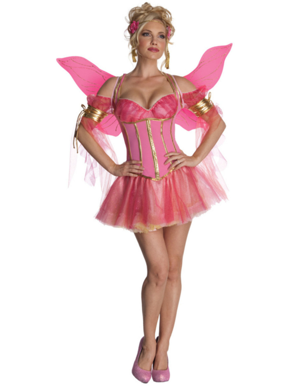 Women's Pink Enchanted Fairy Costume