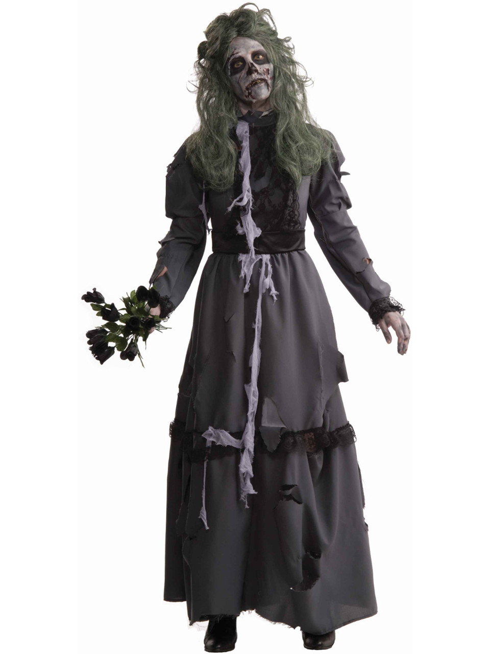 Victorian zombie shop costume