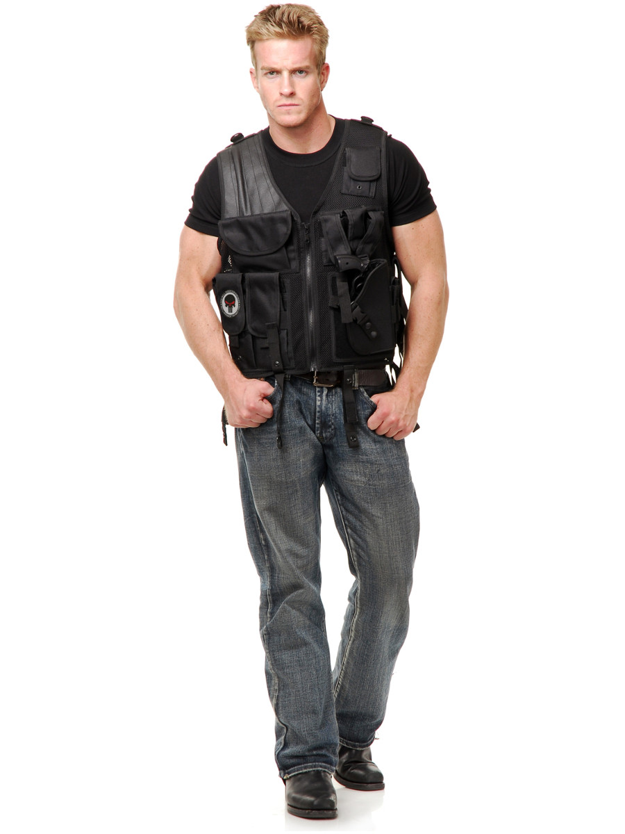 Deluxe Black Special Oops G.I. SWAT Tactical Vest