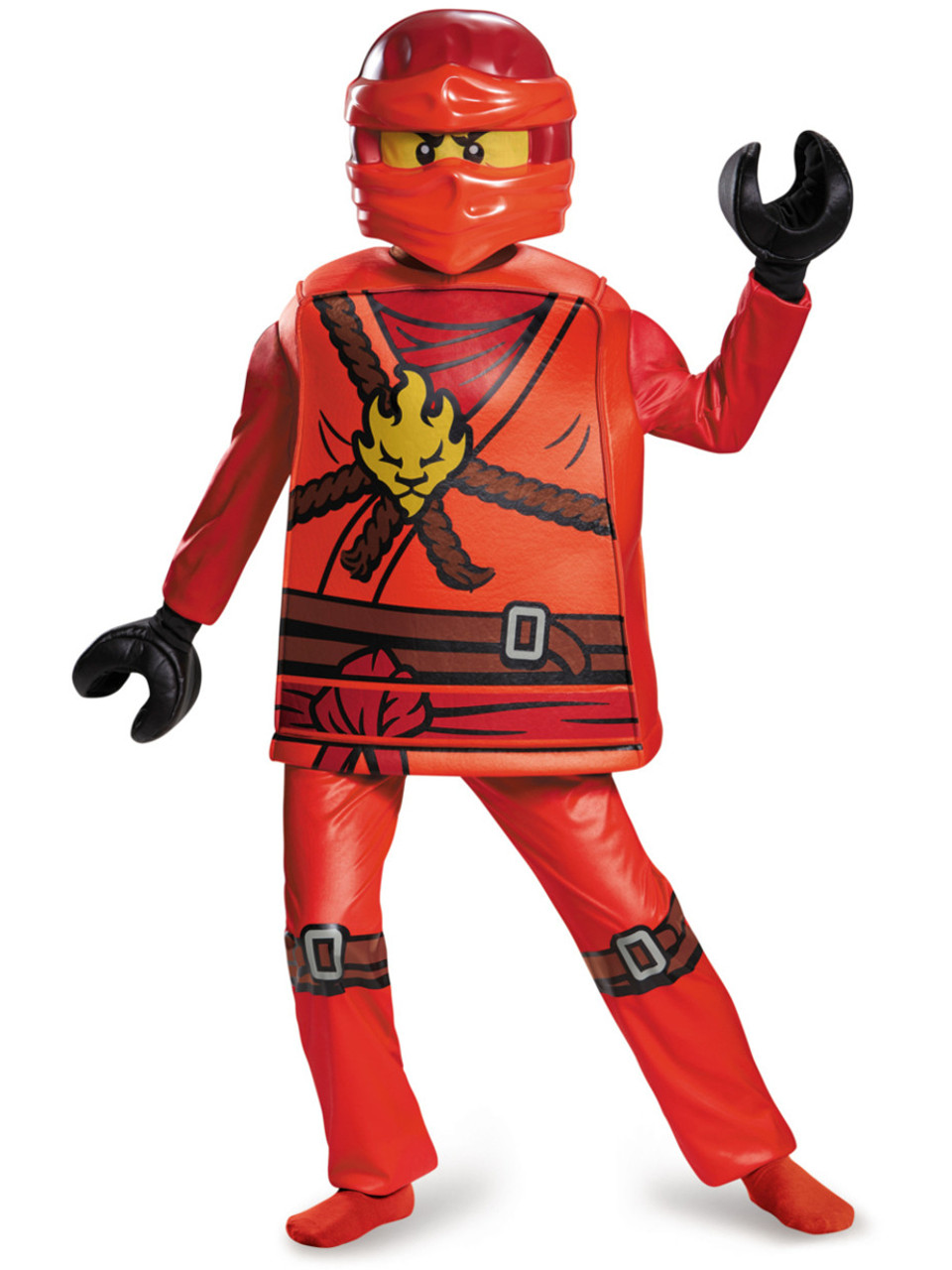 Boy s Deluxe LEGO Ninjago Red Ninja Kai