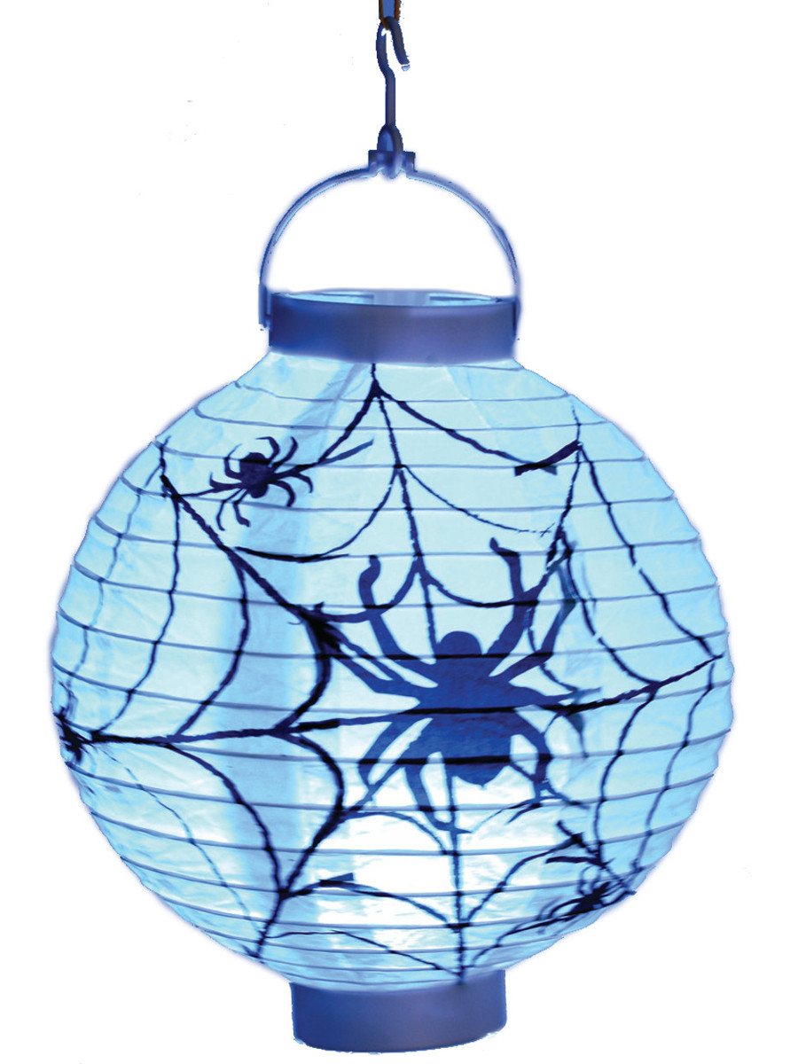 Light Up Spider Lantern