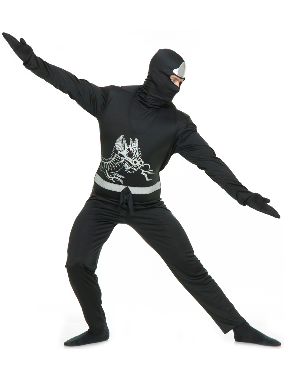 Mens Dark Ninja Costume