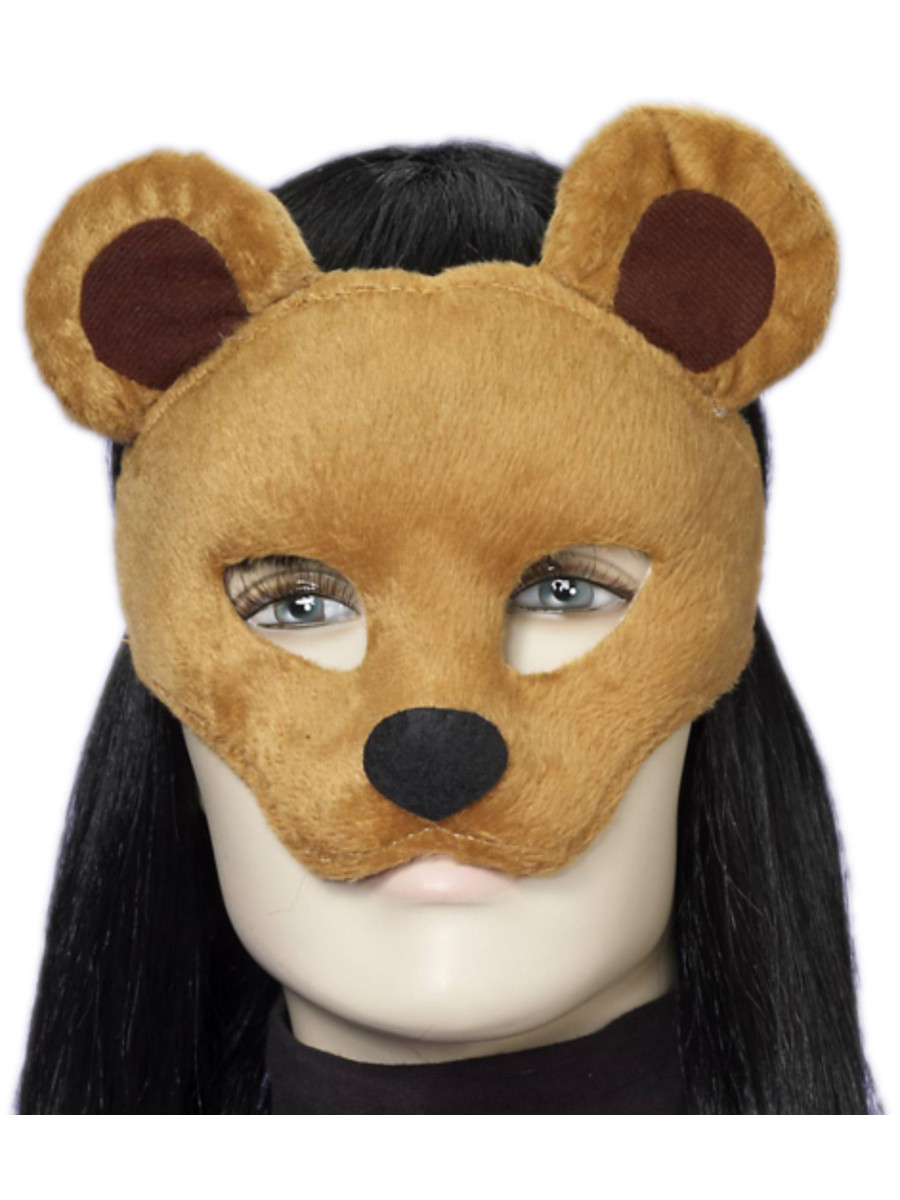  Plush Bear Mask Illustration 