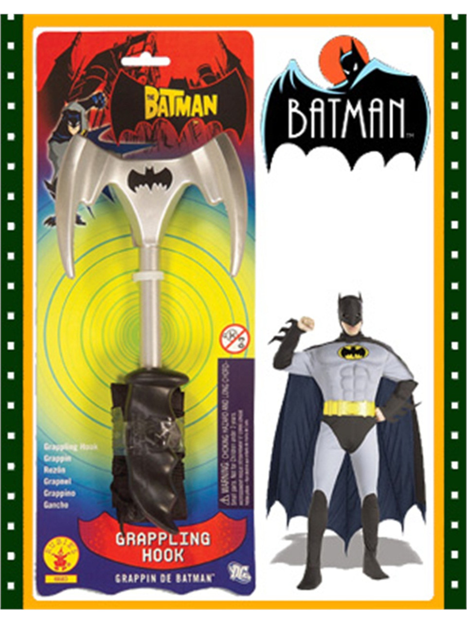 Bat Man Grappling Bat-Hook Toy