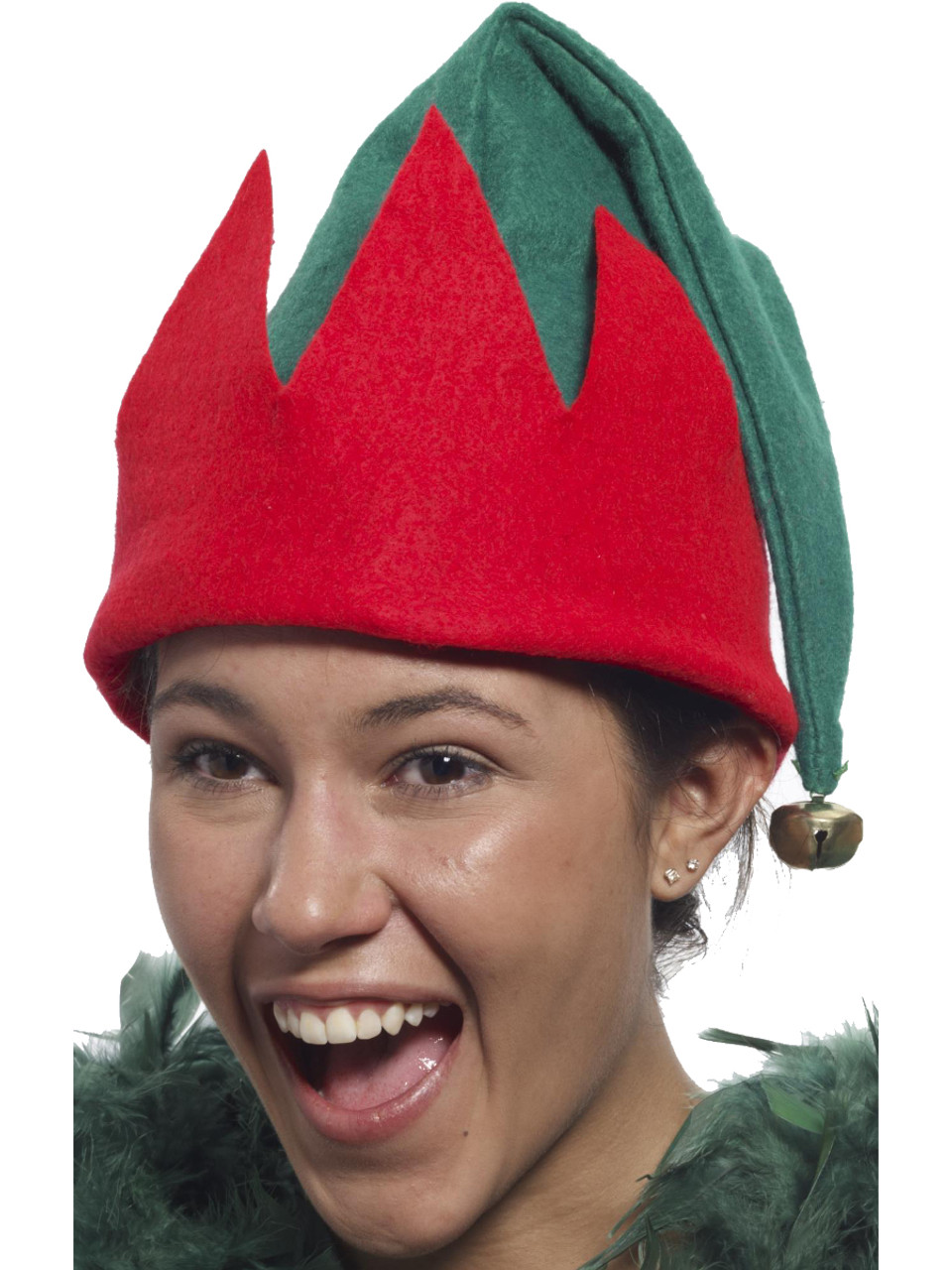 AC262 Mini Elf Hat on Headband Santa Helper Christmas Xmas Costume Accessory 
