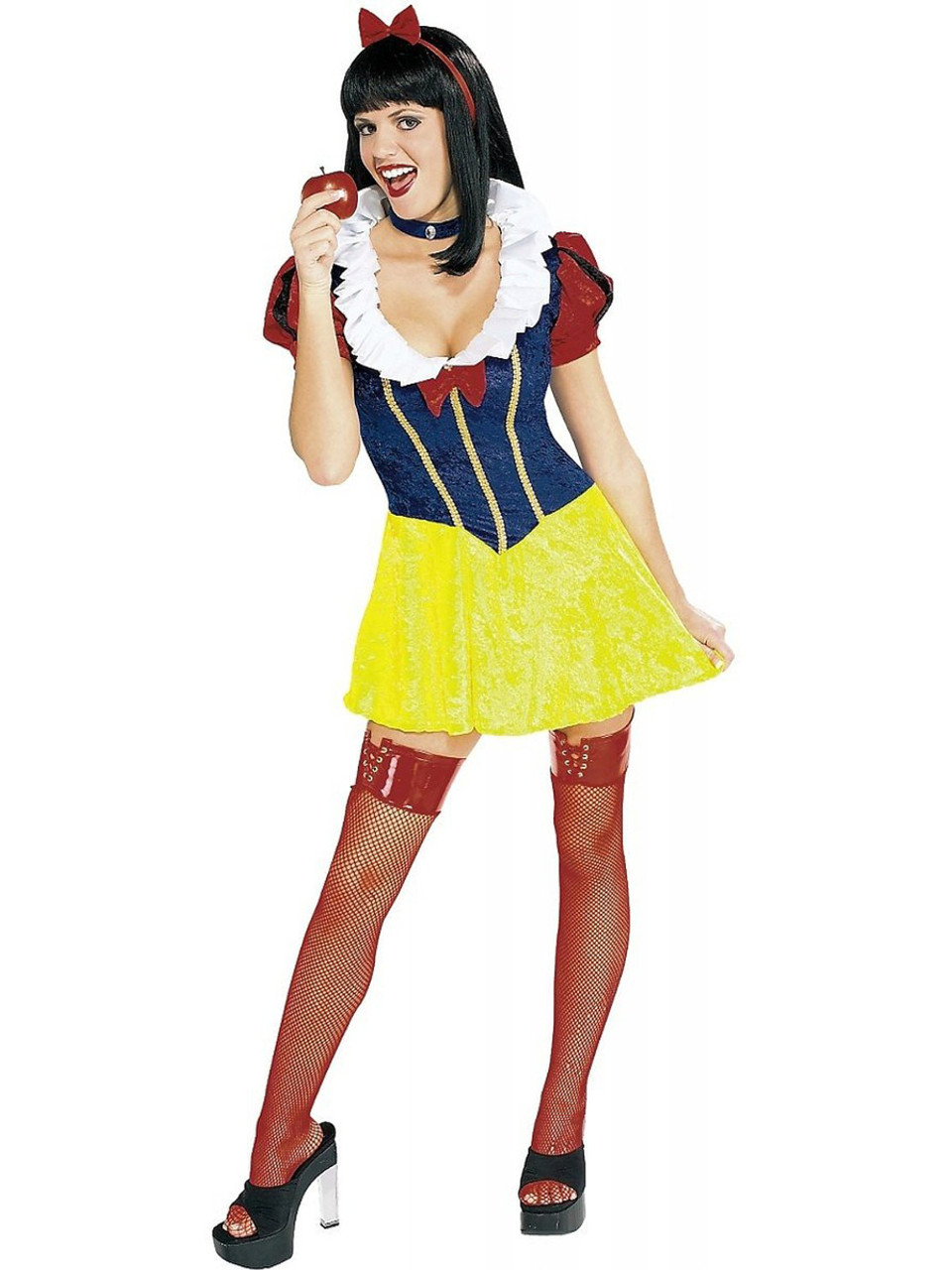 Womens Deluxe Snow White Adult Costume 