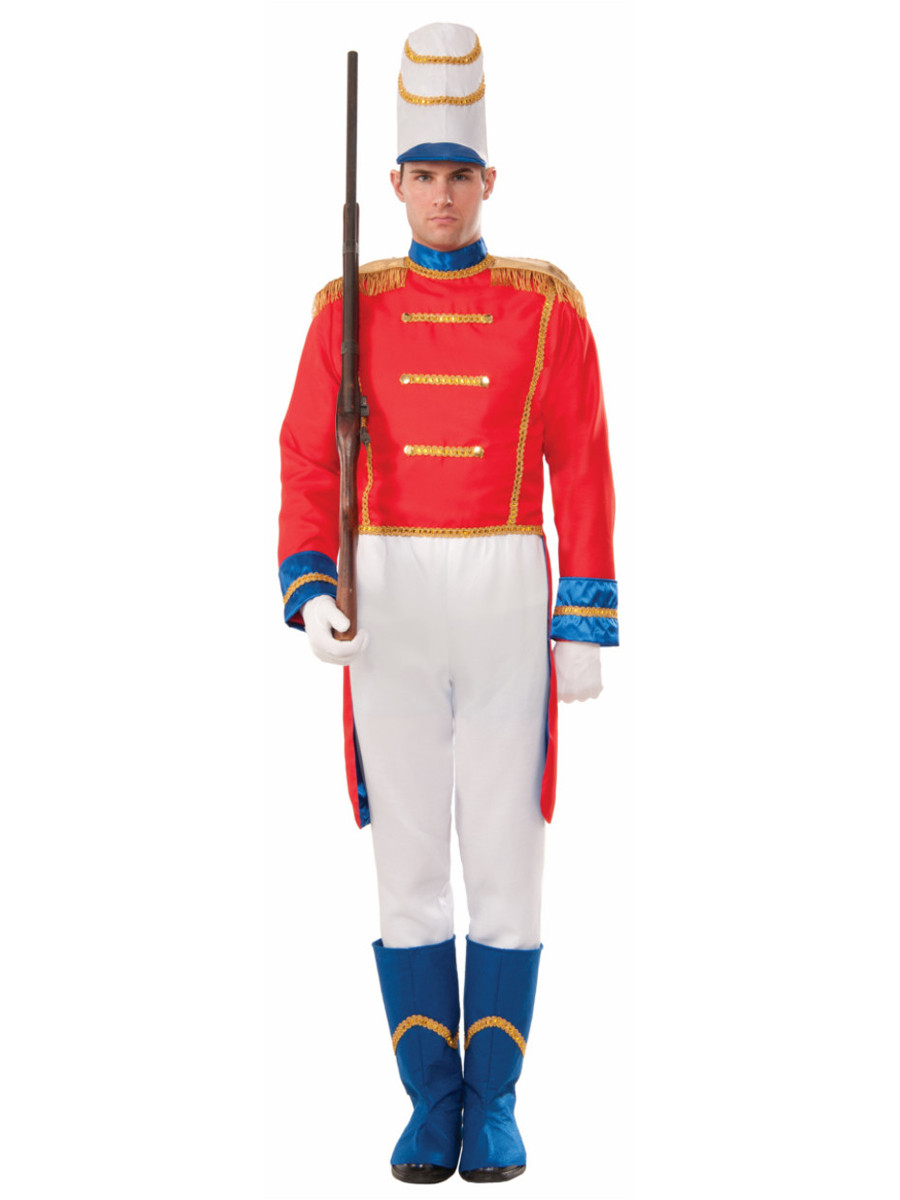 Men's Wind Up Toy Soldier Costume