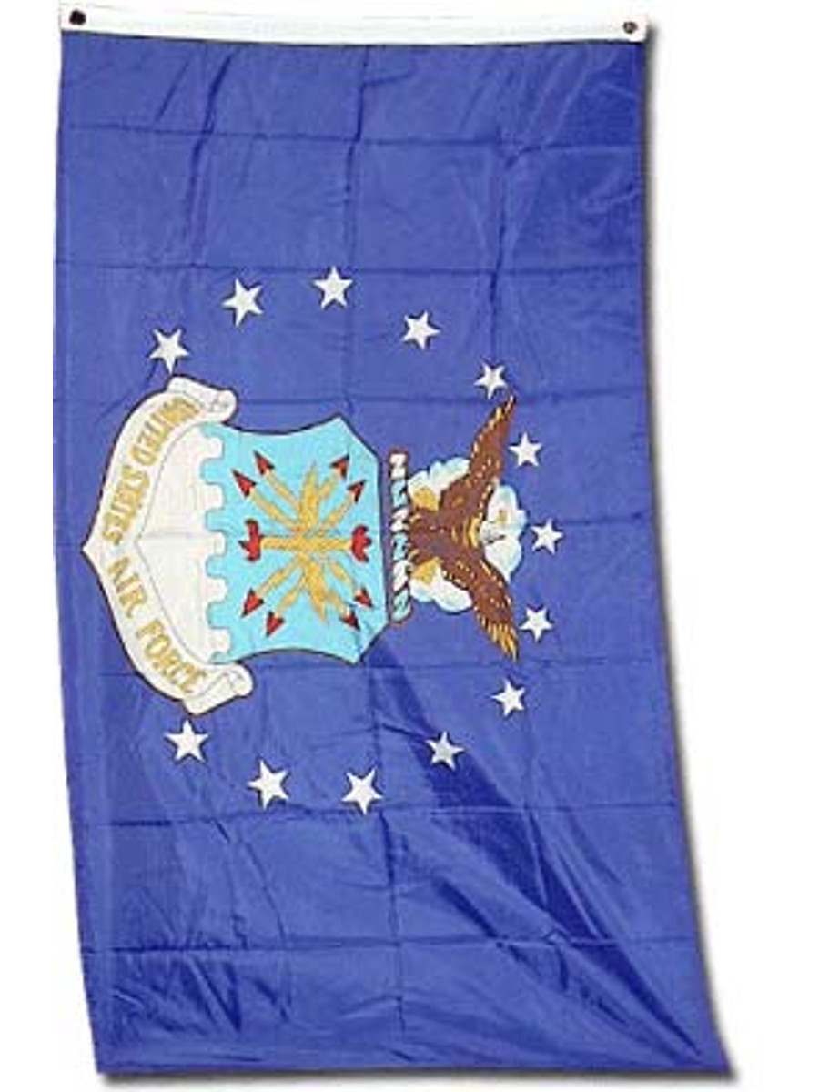 Bandiera Esterni Doppia Faccia Bandiera US Air Force 2x3 Piedi - Doppia Faccia Per Esterni In Nylon Bandiera 60x90cm - Foto 7