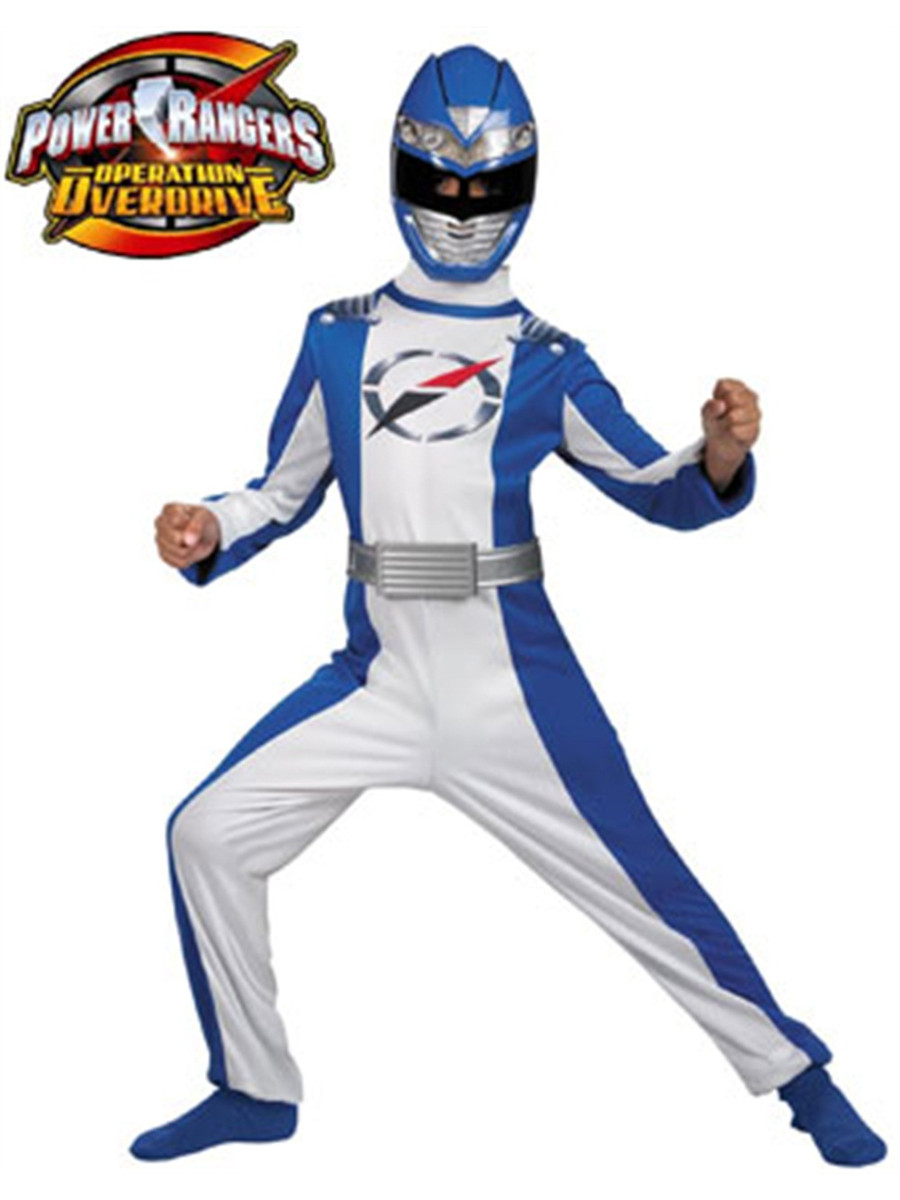 Blue Power Rangers Operation Overdrive Costume