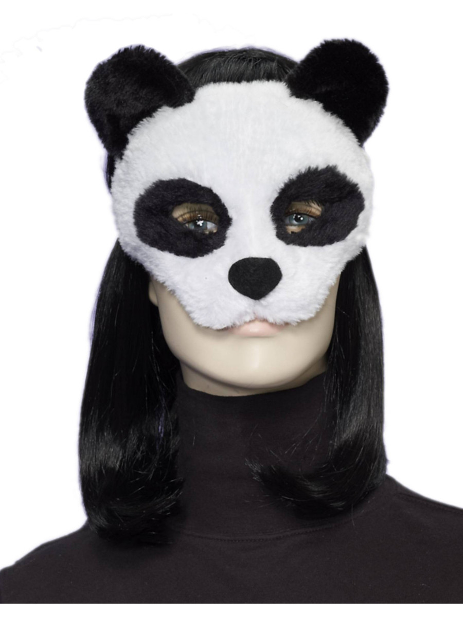Plush Panda Bear Mask