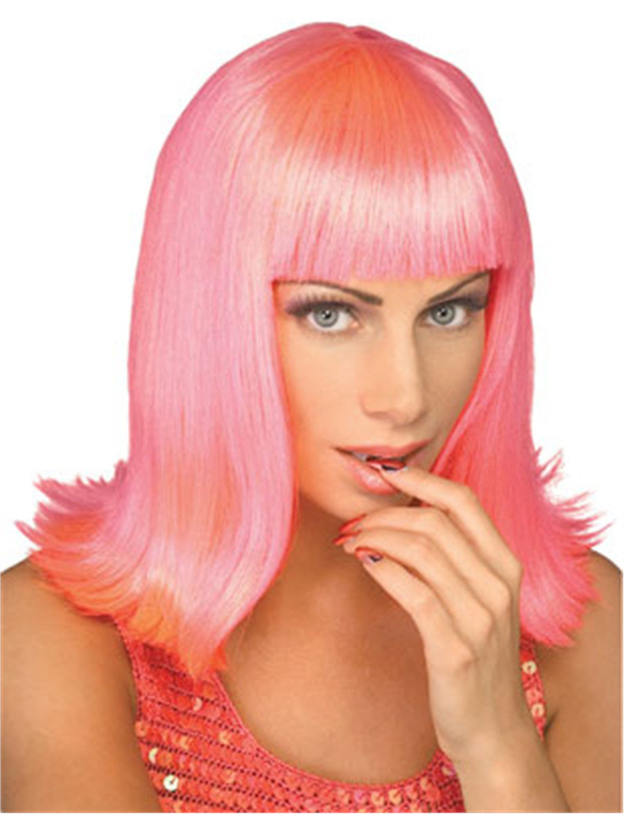 Fever Emily Wig Adult Pink Womens main image 1
