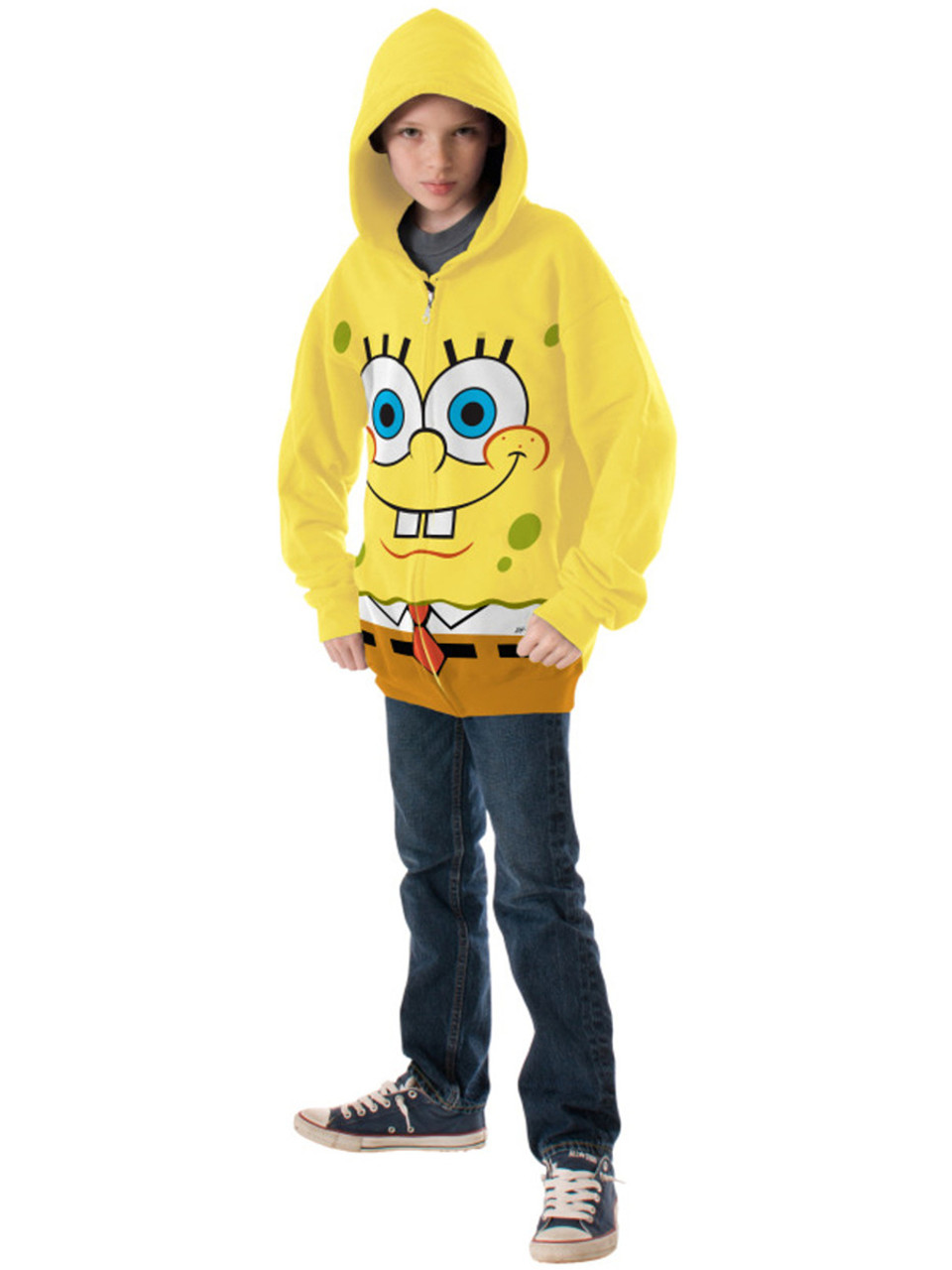 Youth spongebob hoodie Clearance
