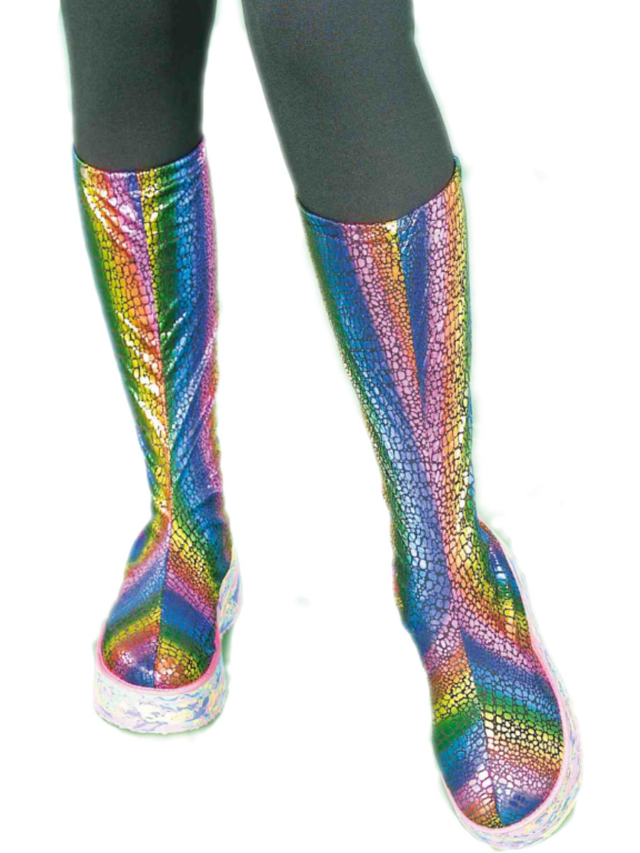 Pink Hippie Psychedelic Women's Boots
