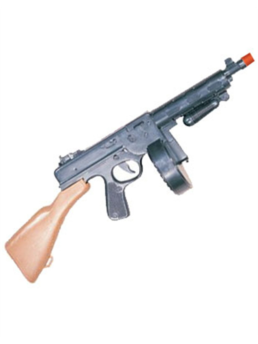 Roaring 20s Costume Accessory Prop Replica Toy Tommy Machine Gun