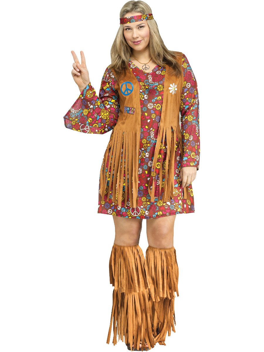 Womens Peace And Love Dress Plus Size 16 24