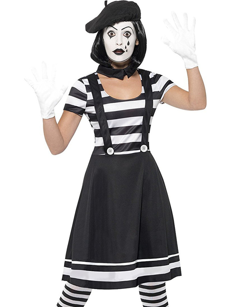 french mime woman