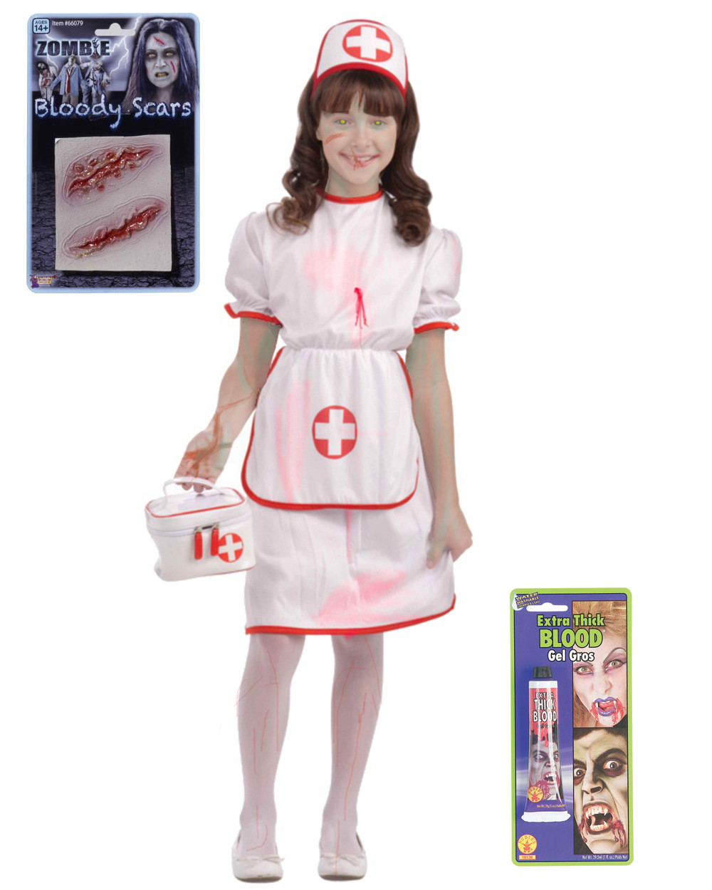 Zombie Nurse Bundle Medium 8-10 Zombie Nurse Bundle Medium 8-10