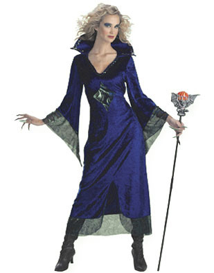 blue witch dress Dare Fashion Renaissance Dress in Blue Blood main image 1