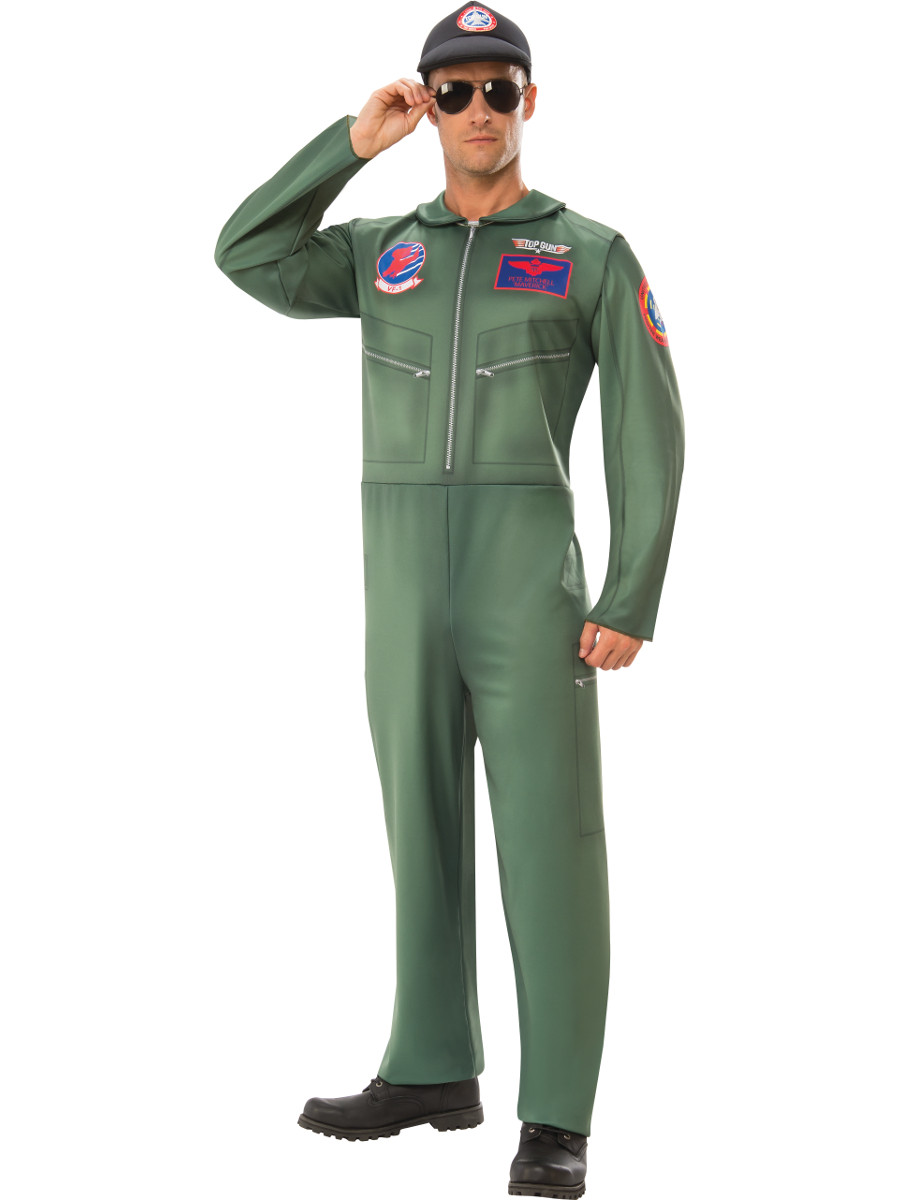Top Gun Maverick Flight Jumpsuit Men's Costume