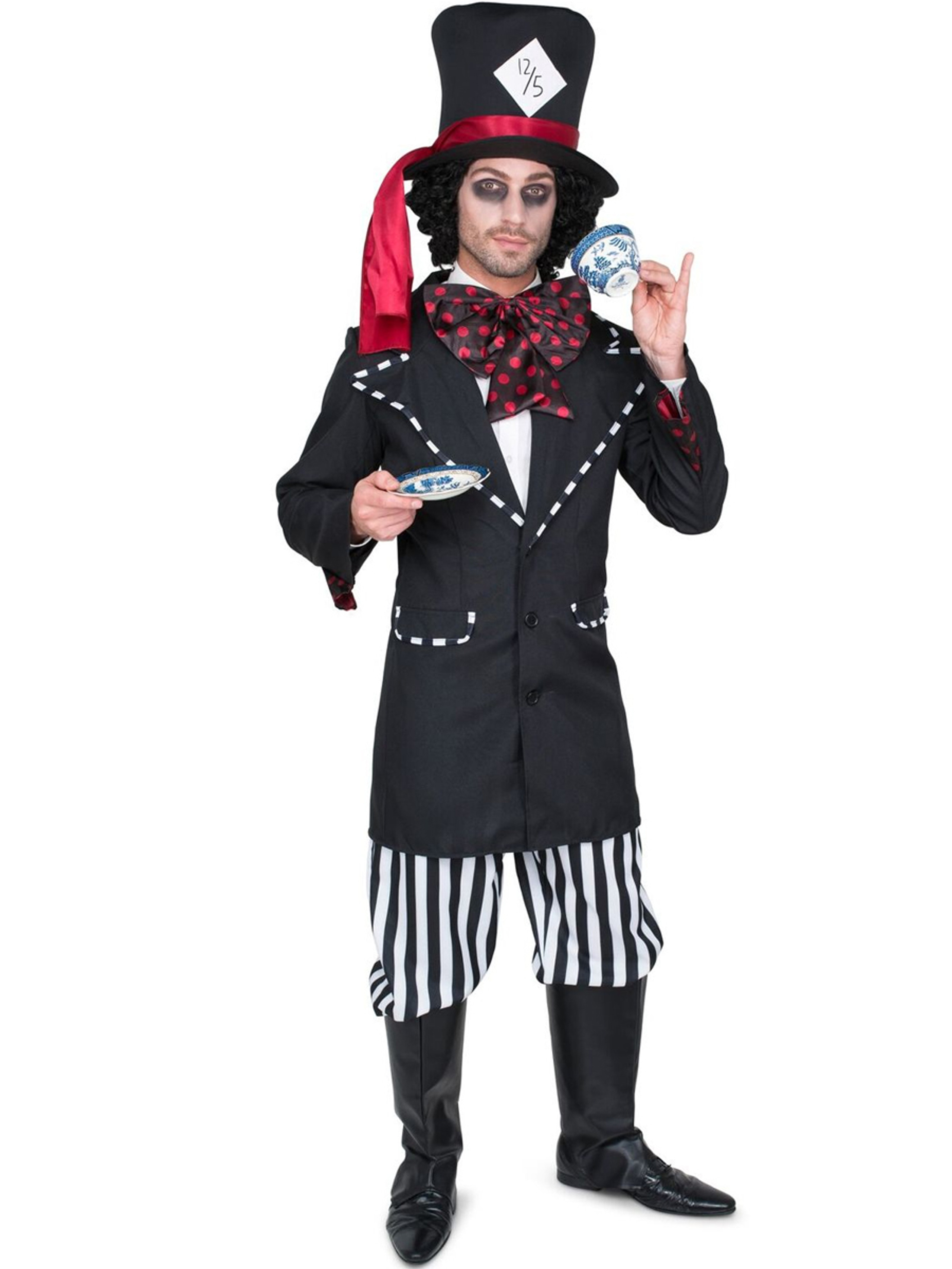 The Black Hatter Men's Costume