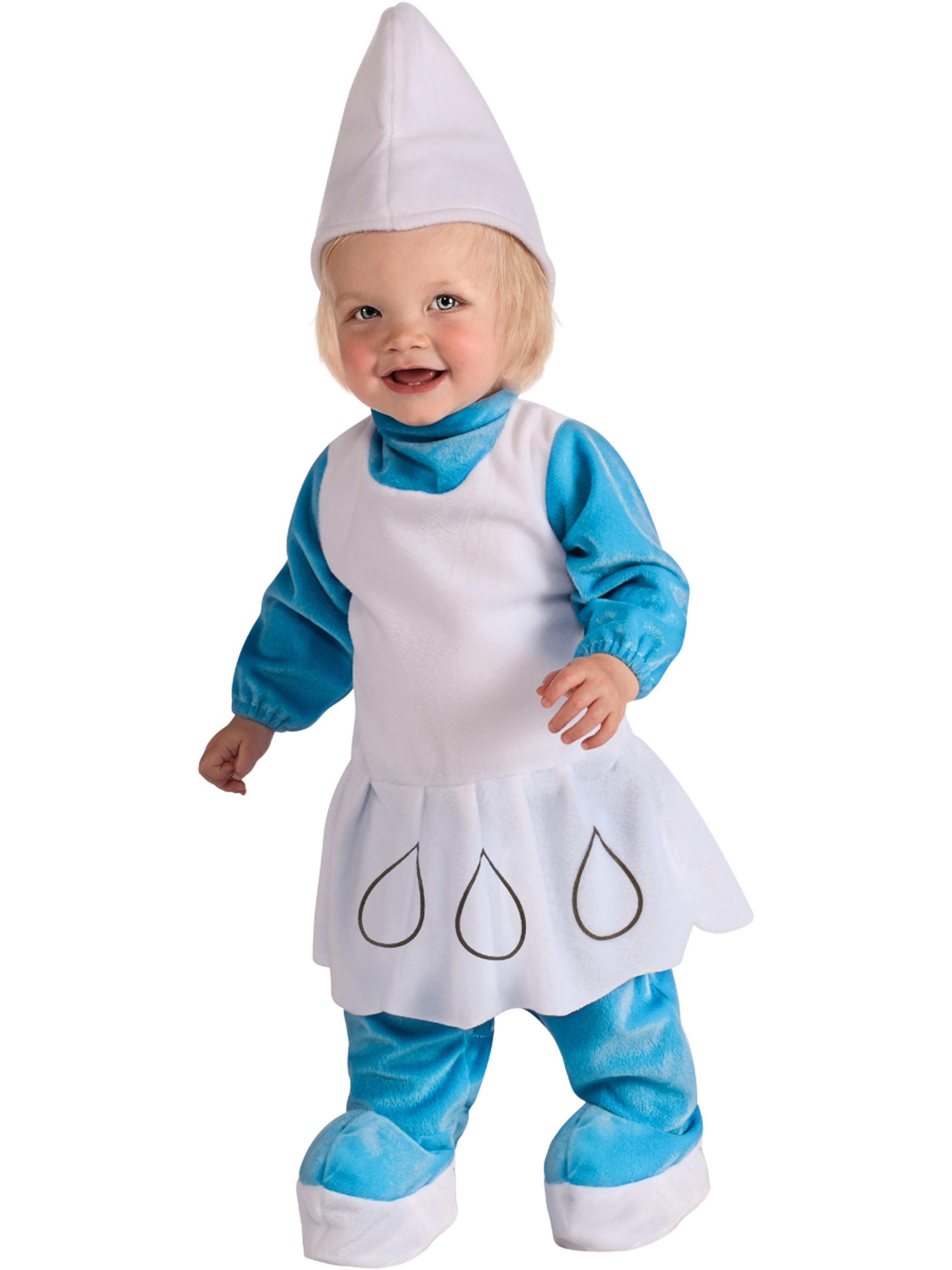 Child's The Smurfs Baby Smurfette Dress Skirt Costume