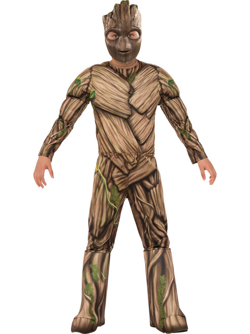 Child's Boys Deluxe Guardians Of The Galaxy Vol. 2 Groot Costume