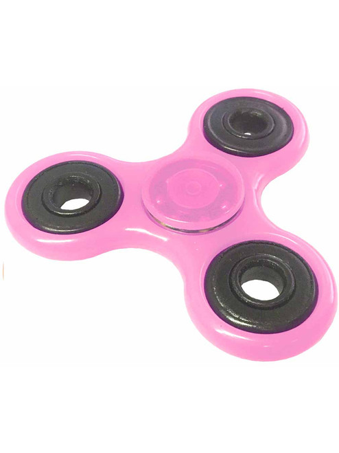 Fidget Spinner High Speed Pink Glow In The Dark Relief Toy