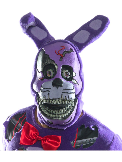 Adults Five Nights At Freddy's Nightmare Bonnie Mask Costume Accessory