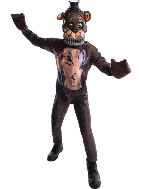 Child's Boys Five Nights And Freddy's 4 Nightmare Freddy Costume