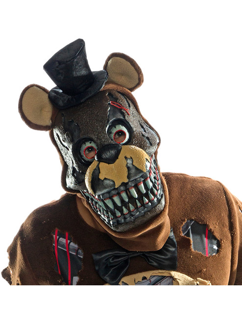 Adults Five Nights At Freddy's Nightmare Freddy Mask Costume Accessory
