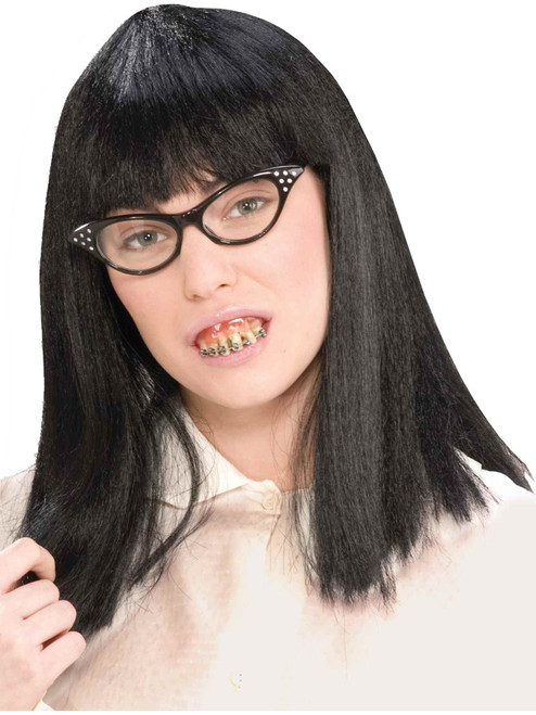 Adult's Womens 50s Female Nerd Costume Accessory Kit