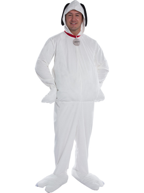 Peanuts Snoopy Beagle Dog Deluxe Mens Costume