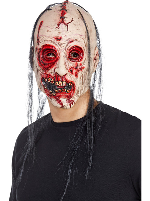 Adults American Horror Story Asylum Bloody Face Mask Costume Accessory