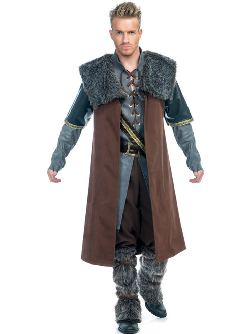 Adult's Mens Deluxe Medieval Rogue Mercenary Warrior Costume