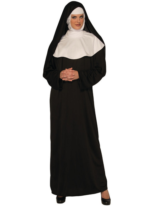 Women's Keep Your Vows Religious Nun Robe Costume Women's Keep Your Vows Religious Nun Robe Costume