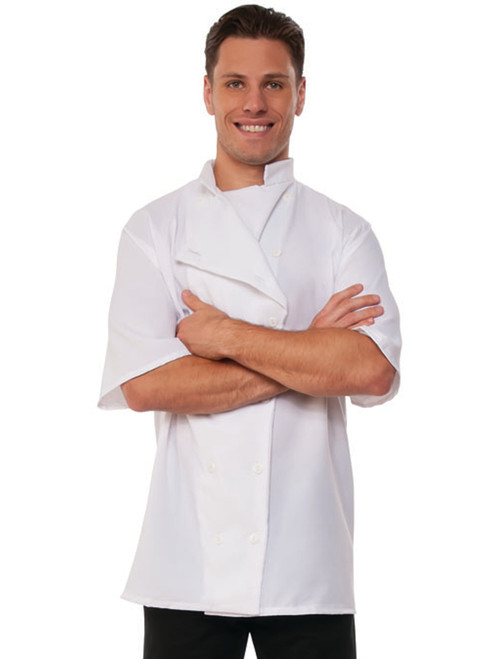 Men's Famous Reality TV Star White Chef Shirt Costume