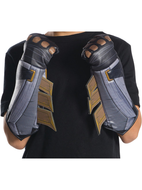 Child's Boys Justice League Batman Gauntlets Costume Accessory