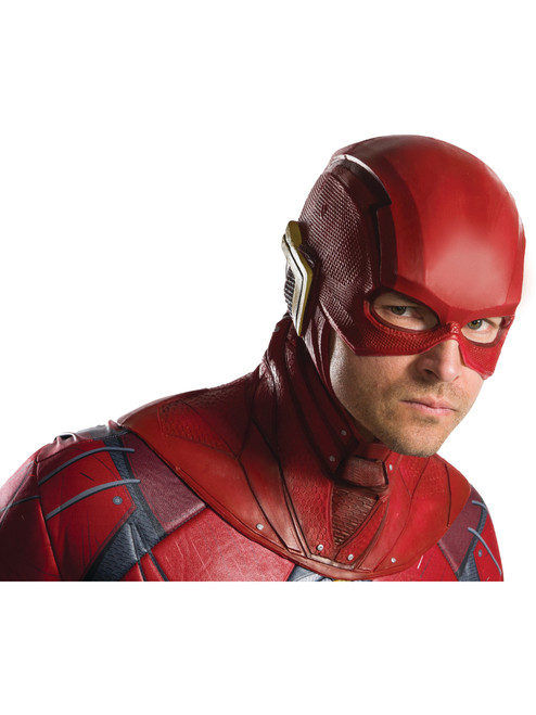 Adult's Mens Justice League Flash Overhead Mask Costume Accessory