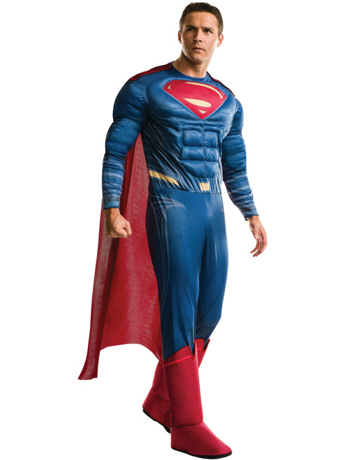 Adult Mens Deluxe Justice League Superman Costume