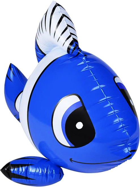 Inflatable Dark Blue Tropical Clown Fish Balloon Decoration