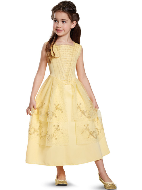 Child's Girls Classic Beauty And The Beast Belle Gown Costume