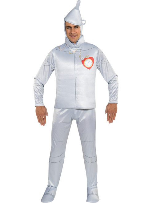 Adult Mens Classic Wizard of Oz Tin Man Tinman Standard Large Costume