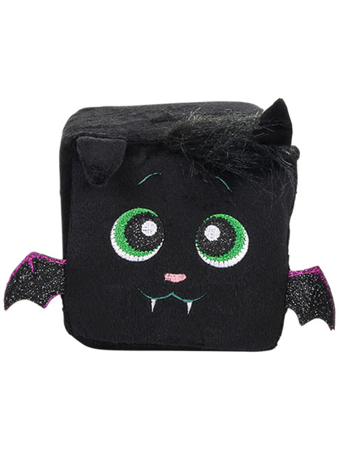 Halloween Black Bat Character Plush Cute Qubz Decoration