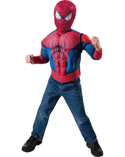 Child's Boys Spider-Man 2 Foam Chest And Mask Costume