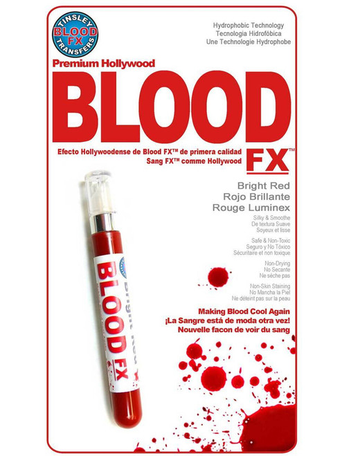 Bright Red Liquid Blood .29oz Bottle FX Makeup Costume Accessory