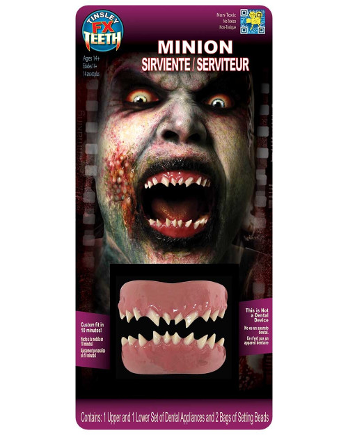 Custom Fitting Mold Demon Minion Teeth Costume Accessory