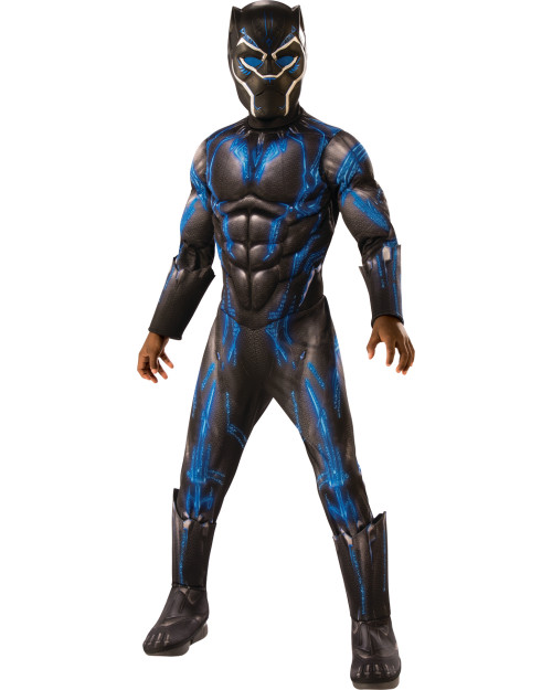 Boys Black Panther Battle Vibranium Suit Deluxe Costume