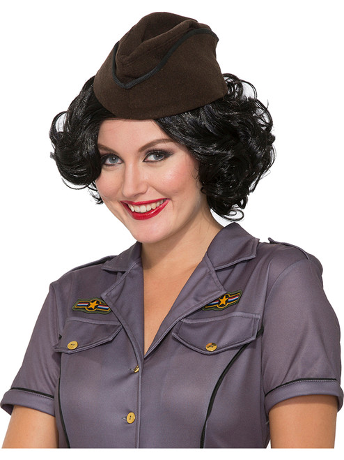 Tan 40s Garrison Hat