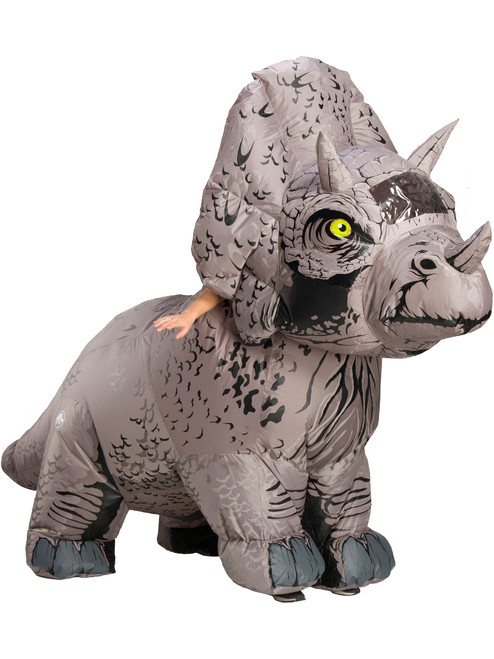 Adult Men's Jurassic World Fallen Kingdom Inflatable Triceratops Costume